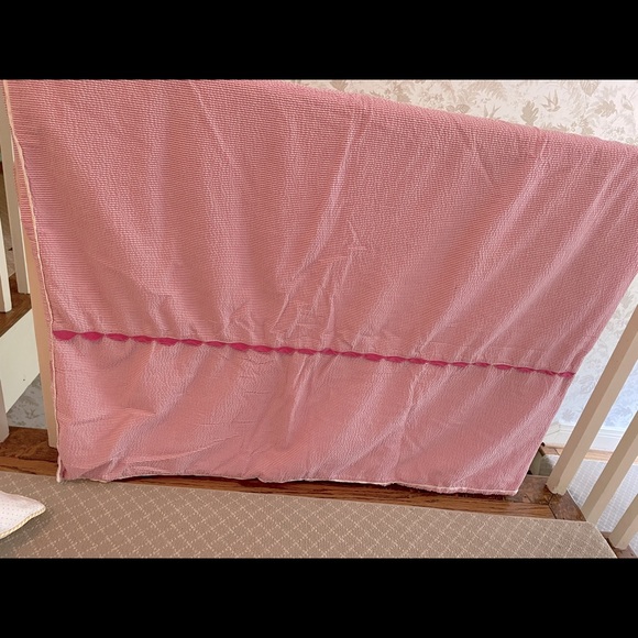Designer twin duvet cover and matching standard sham
